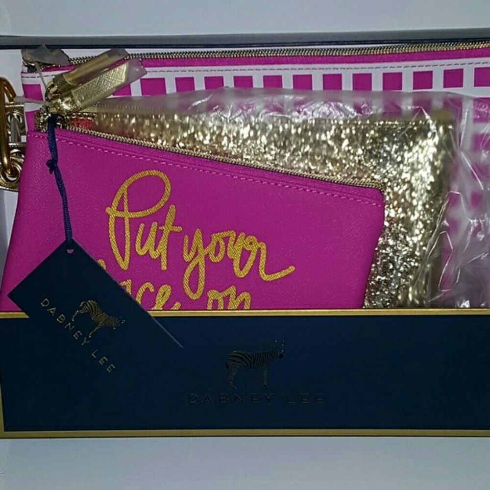 💋BOXED 3 Piece Cosmetic Bag Set🎁💋 